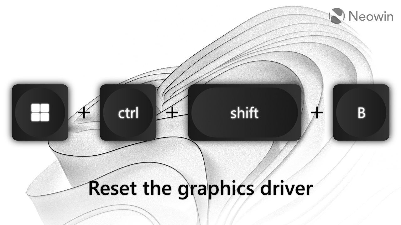 A picture with a Windows key shortcut