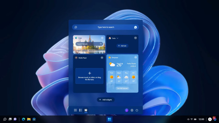 Windows 112 concept UI